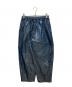 LOEFF (ロエフ) グロッシー タフタ クロップドパンツ ネイビー サイズ:1：5000円