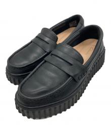 CLARKS（クラークス）の古着「Torhill Penny」｜ブラック