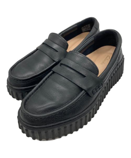 CLARKS（クラークス）CLARKS (クラークス) Torhill Penny ブラック サイズ:EU38の古着・服飾アイテム