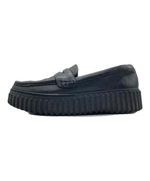 CLARKS（クラークス）CLARKS (クラークス) Torhill Penny ブラック サイズ:EU38の古着・服飾アイテム