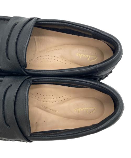 CLARKS（クラークス）CLARKS (クラークス) Torhill Penny ブラック サイズ:EU38の古着・服飾アイテム