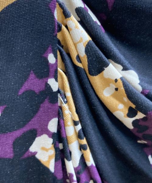 DIANE VON FURSTENBERG（ダイアンフォンファステンバーグ）DIANE VON FURSTENBERG (ダイアンフォンファステンバーグ) シルクジャージーワンピース ブラック サイズ:下記参照の古着・服飾アイテム