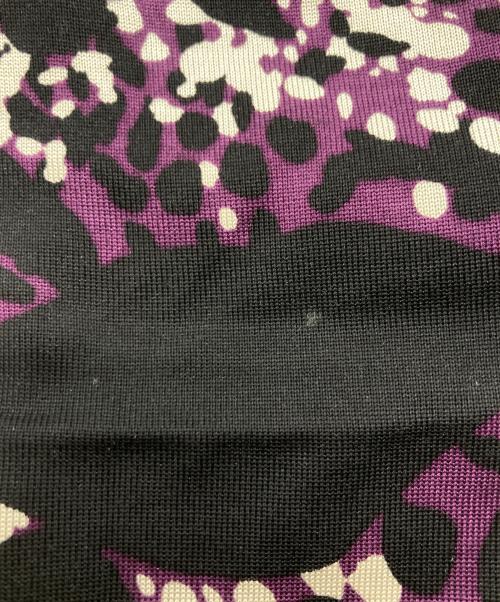 DIANE VON FURSTENBERG（ダイアンフォンファステンバーグ）DIANE VON FURSTENBERG (ダイアンフォンファステンバーグ) シルクジャージーワンピース ブラック サイズ:下記参照の古着・服飾アイテム