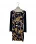 DIANE VON FURSTENBERG（ダイアンフォンファステンバーグ）の古着「シルクジャージーワンピース」｜ブラック