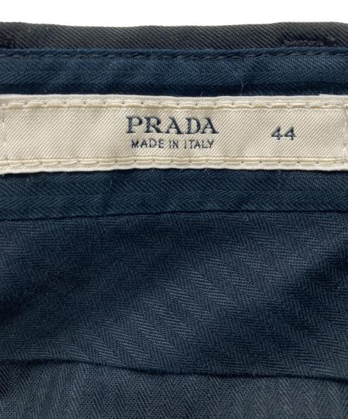 PRADA（プラダ）PRADA (プラダ) スラックス ブラック サイズ:SIZE 44の古着・服飾アイテム