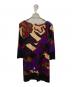 DIANE VON FURSTENBERG (ダイアンフォンファステンバーグ) シルクジャージワンピース マルチカラー サイズ:SIZE 2：5000円