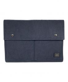 PORTER（ポーター）の古着「SMOKY LAPTOP CASE」｜ネイビー
