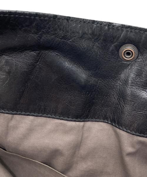 BOTTEGA VENETA（ボッテガベネタ）BOTTEGA VENETA (ボッテガベネタ) イントレチャート 2way トートバッグ ブラックの古着・服飾アイテム