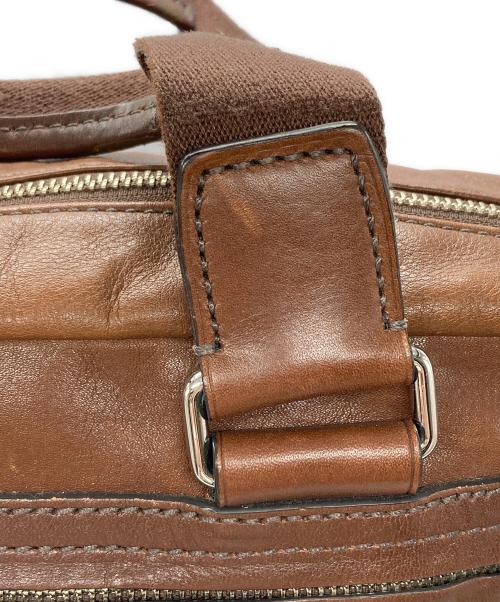 TUMI（トゥミ）TUMI (トゥミ) LAREDO ラレド レザースリムブリーフケース ブラウンの古着・服飾アイテム
