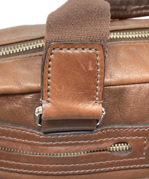 TUMI（トゥミ）TUMI (トゥミ) LAREDO ラレド レザースリムブリーフケース ブラウンの古着・服飾アイテム