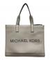 MICHAEL KORS（マイケルコース）の古着「クーパー エンボスロゴ レザートートバッグ」｜ベージュ
