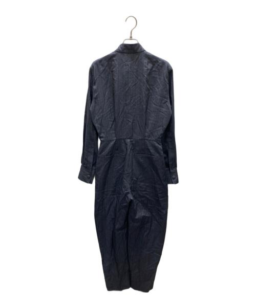 STELLA McCARTNEY（ステラマッカートニー）STELLA McCARTNEY (ステラマッカートニー) ヘリンボーンジャンプスーツ ネイビー サイズ:SIZE 34の古着・服飾アイテム