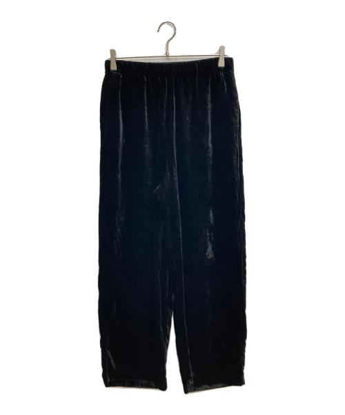KAGURE（カグレ）kagure (カグレ) レーヨンシルクベルベットパンツ ブラック サイズ:size  Freeの古着・服飾アイテム
