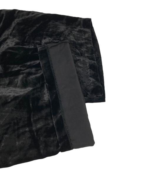 KAGURE（カグレ）kagure (カグレ) レーヨンシルクベルベットパンツ ブラック サイズ:size  Freeの古着・服飾アイテム