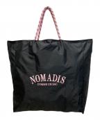 NOMADISノマディス）の古着「トートバッグ」｜ブラック×ピンク