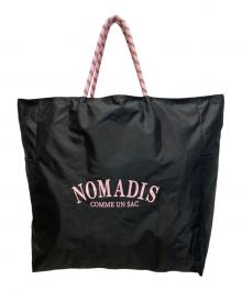 NOMADIS（ノマディス）の古着「トートバッグ」｜ブラック×ピンク