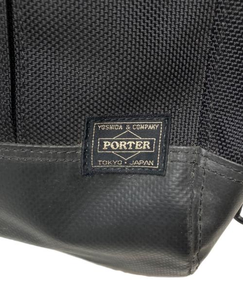 PORTER（ポーター）PORTER (ポーター) HEAT SLING SHOULDER BAG ヒートスリング ショルダーバッグ ブラックの古着・服飾アイテム