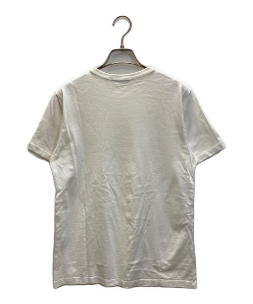 maison kitsune（メゾンキツネ）maison kitsune (メゾンキツネ) CHILLAX FOX PATCH CLASSIC TEE-SHIRT ホワイト サイズ:SIZE XXSの古着・服飾アイテム