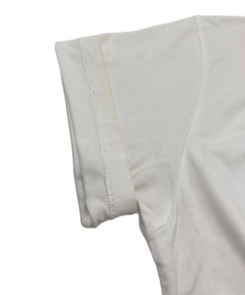 maison kitsune（メゾンキツネ）maison kitsune (メゾンキツネ) CHILLAX FOX PATCH CLASSIC TEE-SHIRT ホワイト サイズ:SIZE XXSの古着・服飾アイテム