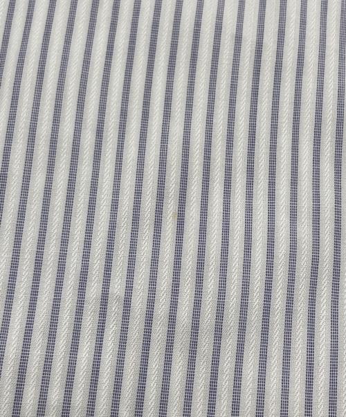 GUCCI（グッチ）GUCCI (グッチ) ドレス ストライプシャツ ブルー×ホワイト サイズ:41|16の古着・服飾アイテム