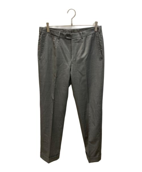 ERMENEGILDO ZEGNA（エルメネジルド・ゼニア）Ermenegildo Zegna (エルメネジルド・ゼニア) MILA FIT セットアップスーツ グレー サイズ:48Cの古着・服飾アイテム