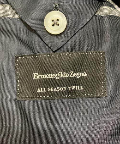ERMENEGILDO ZEGNA（エルメネジルド・ゼニア）Ermenegildo Zegna (エルメネジルド・ゼニア) MILA FIT セットアップスーツ グレー サイズ:48Cの古着・服飾アイテム