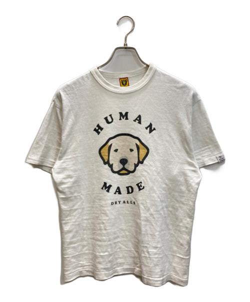 HUMAN MADE（ヒューマンメイド）HUMAN MADE (ヒューマンメイド) Dog Head T-shirt ホワイト サイズ:SIZE Mの古着・服飾アイテム