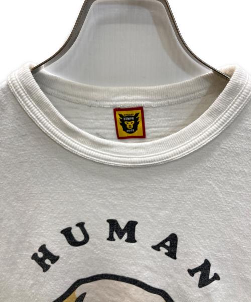 HUMAN MADE（ヒューマンメイド）HUMAN MADE (ヒューマンメイド) Dog Head T-shirt ホワイト サイズ:SIZE Mの古着・服飾アイテム