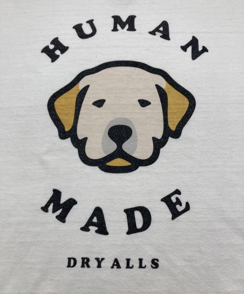 HUMAN MADE（ヒューマンメイド）HUMAN MADE (ヒューマンメイド) Dog Head T-shirt ホワイト サイズ:SIZE Mの古着・服飾アイテム