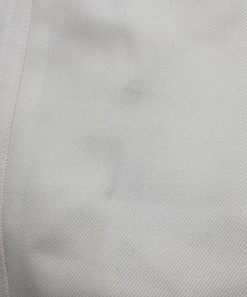 CABAN（キャバン）CABAN (キャバン) ウールギャバジン スタンドカラーコート アイボリー サイズ:SIZE Mの古着・服飾アイテム