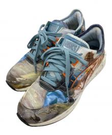 asics×Vivienne Westwood（アシックス×ヴィヴィアンウエストウッド）の古着「Tiger Hyper Gel-Lyte 10 "Multi Color" タイガー ハイパーゲルライト10 "マルチカラー"」｜ブルー×ベージュ