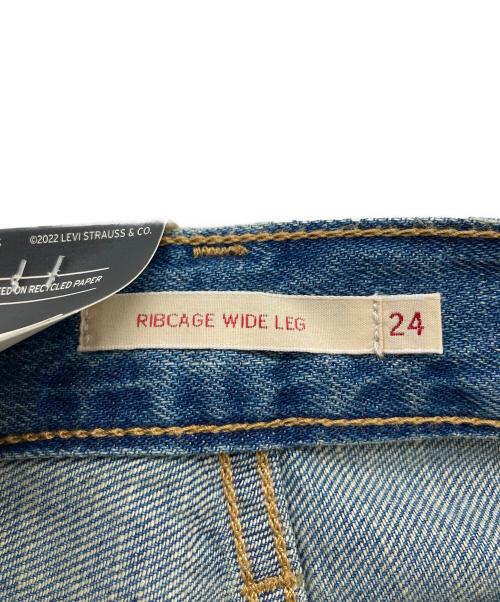 LEVI'S PReMIUM（リーバイス プレミアム）LEVI'S PReMIUM (リーバイス プレミアム) Spick and Span (スピック＆スパン) 別注SMU RIBCAGE WIDE LEG インディゴ サイズ:SIZE 24 未使用品の古着・服飾アイテム