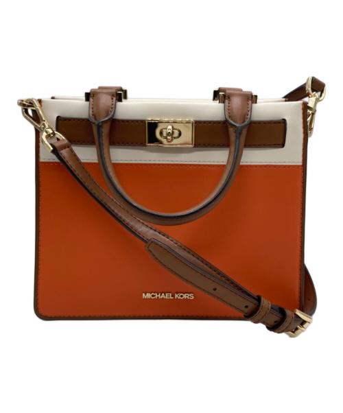 MICHAEL KORS（マイケルコース）MICHAEL KORS (マイケルコース) ショルダーバッグ オレンジの古着・服飾アイテム