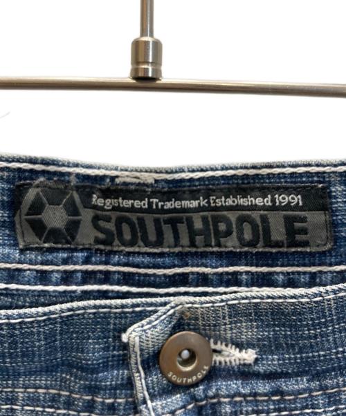 SOUTHPOLE（サウスポール）SOUTHPOLE (サウスポール) バギーデニムパンツ インディゴ サイズ:34の古着・服飾アイテム