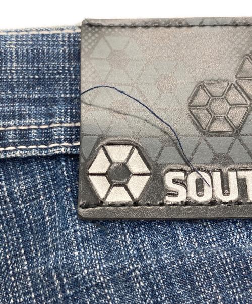 SOUTHPOLE（サウスポール）SOUTHPOLE (サウスポール) バギーデニムパンツ インディゴ サイズ:34の古着・服飾アイテム