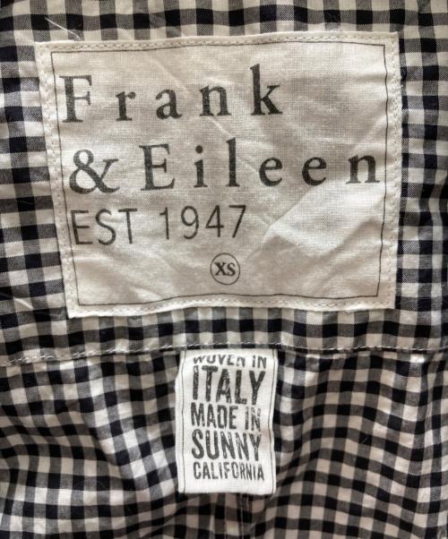 Frank&Eileen（フランクアンドアイリーン）Frank&Eileen (フランクアンドアイリーン) BARRY ギンガムチェックスキッパーシャツ ブラック×ホワイト サイズ:SIZE XSの古着・服飾アイテム