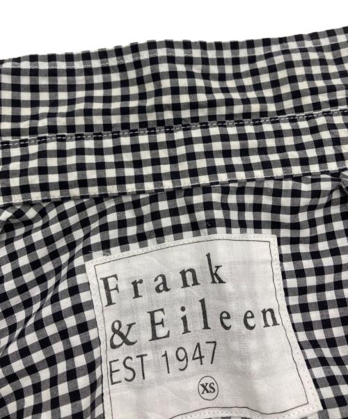Frank&Eileen（フランクアンドアイリーン）Frank&Eileen (フランクアンドアイリーン) BARRY ギンガムチェックスキッパーシャツ ブラック×ホワイト サイズ:SIZE XSの古着・服飾アイテム