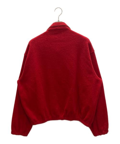 POLO RALPH LAUREN（ポロ・ラルフローレン）POLO RALPH LAUREN (ポロ・ラルフローレン) スイングトップ フリースジャケット レッド サイズ:SIZE Lの古着・服飾アイテム
