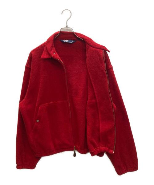 POLO RALPH LAUREN（ポロ・ラルフローレン）POLO RALPH LAUREN (ポロ・ラルフローレン) スイングトップ フリースジャケット レッド サイズ:SIZE Lの古着・服飾アイテム
