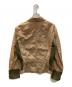 DIESEL (ディーゼル) Happiness DEALER リネン混ジャケット ベージュ×グリーン サイズ:SIZE L：6000円
