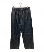 EVISEN×DELUXEエビセン×デラックス）の古着「GARCONS PANTS」｜ブラック