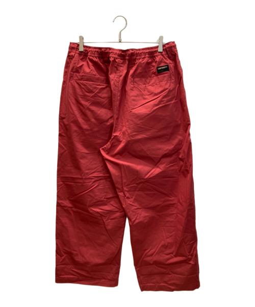 TIGHTBOOTH PRODUCTION（タイトブースプロダクション）TIGHTBOOTH PRODUCTION (タイトブースプロダクション) バルーンイージーパンツ レッド サイズ:XLの古着・服飾アイテム