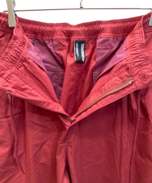 TIGHTBOOTH PRODUCTION（タイトブースプロダクション）TIGHTBOOTH PRODUCTION (タイトブースプロダクション) バルーンイージーパンツ レッド サイズ:XLの古着・服飾アイテム