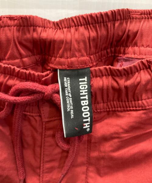 TIGHTBOOTH PRODUCTION（タイトブースプロダクション）TIGHTBOOTH PRODUCTION (タイトブースプロダクション) バルーンイージーパンツ レッド サイズ:XLの古着・服飾アイテム