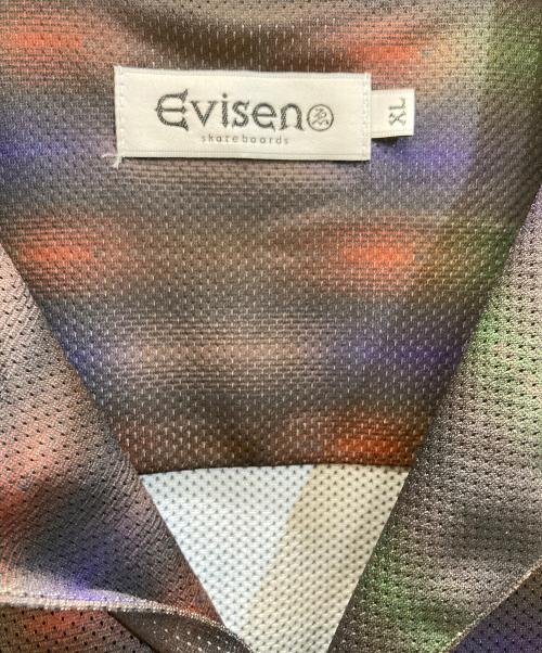 EVISEN（エビセン）EVISEN (エビセン) Border Mesh Shirt マルチカラー サイズ:XLの古着・服飾アイテム