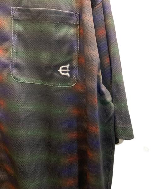EVISEN（エビセン）EVISEN (エビセン) Border Mesh Shirt マルチカラー サイズ:XLの古着・服飾アイテム