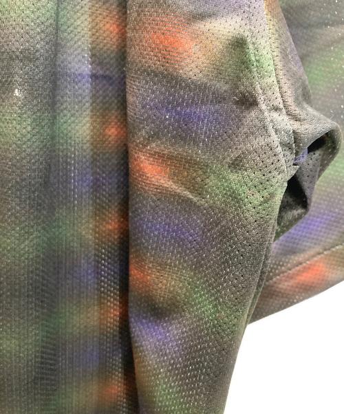EVISEN（エビセン）EVISEN (エビセン) Border Mesh Shirt マルチカラー サイズ:XLの古着・服飾アイテム