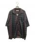 EVISEN（エビセン）の古着「Border Mesh Shirt」｜マルチカラー