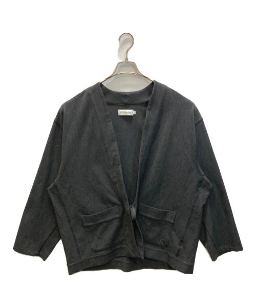 EVISEN（エビセン）EVISEN (エビセン) 羽織型カーディガン ブラック サイズ:SIZE XLの古着・服飾アイテム