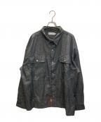 EVISENエビセン）の古着「2ND CHAMBRAY DENIM SHIRT」｜ブラック
